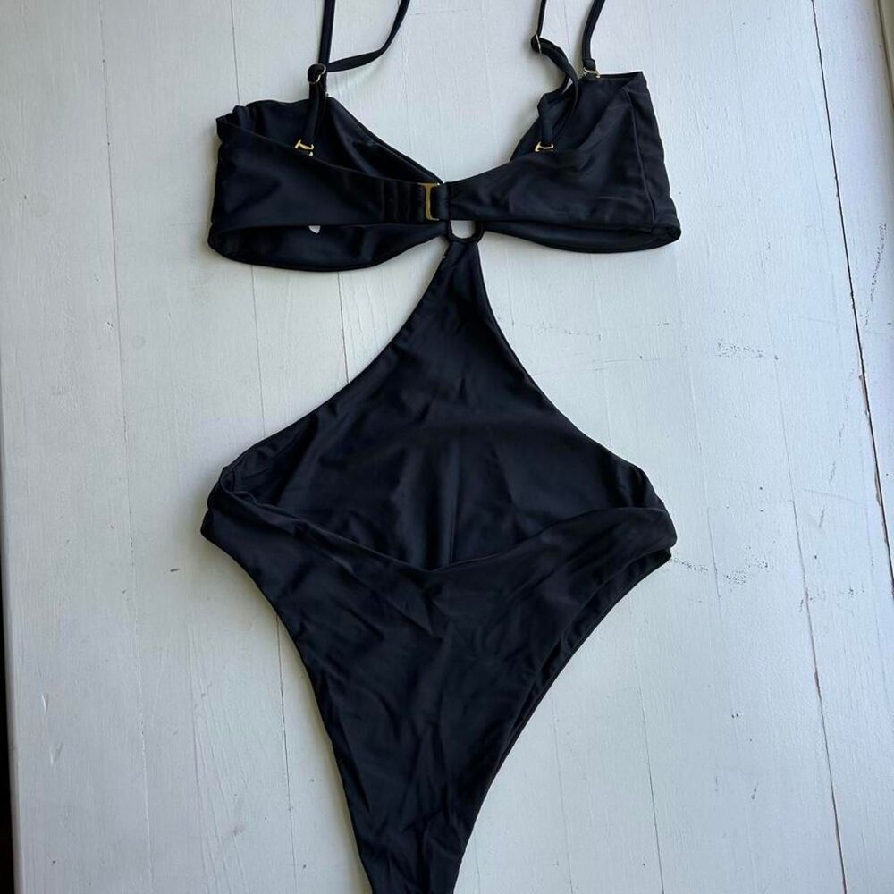 Camila-coelho Women's Black Swimsuit-one-piece - Picture 4 of 6